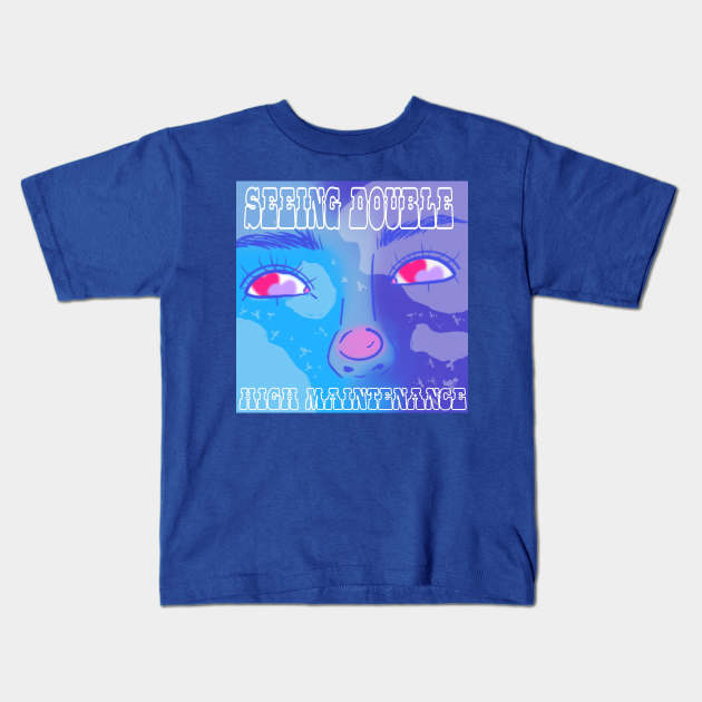 Seeing Double Kids T-Shirt by High Maintenance